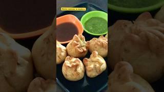 Momos jaisa aloo samosa  #tasty #snacks #party #viralshorts  #potatorecipe #noonionnogarlicrecipes