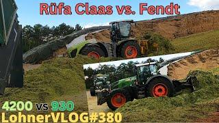 LohnerVLOG#380 GPS Fendt vs Claas Xerion in Rüfa I Ackerfuchsschwanz und nun? Hoffest Michel Deere