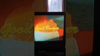 Eating the Arby's Good Burger while watching Good Burger on VHS #shorts #goodburger #vhstapes #asmr