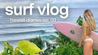 SURF VLOG!! ‍️ surf with me in hawaii! (hawaii diaries ep. 09)