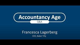 Q&A: Baker Tilly International CEO, Francesca Lagerberg