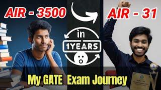 Without Coaching and With College || My SECRETS || Your time to Crack GATE 2025 ||