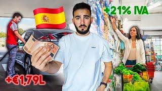 YA NO SE PUEDE VIVIR AQUÍ | Esto es que GASTO AL MES viviendo en ESPAÑA en 2024