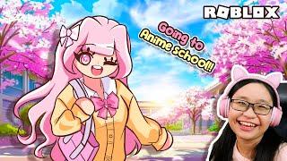 Going to Anime School!! | Roblox | Anime Life
