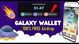 Galaxy Wallet new Free Mining Telegram Bot | Galaxy Wallet Airdrop Full Details