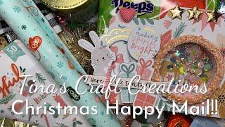 Christmas Happy Mail from Tina’s Craft Creations!! 