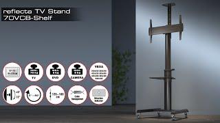 23191 reflecta TV Stand 70VCB-Shelf Video