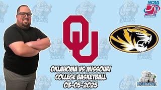 Oklahoma vs Missouri 3/5/25 Free College Basketball Picks and Predictions | NCAAB Pick