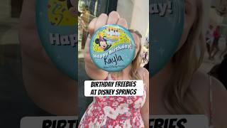 Birthday Freebies at Disney Springs