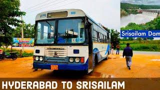 HYDERABAD to SRISAILAM BUS JOURNEY by TSRTC EXPRESS BUS | SRISAILAM DAM | NALLAMALA FOREST