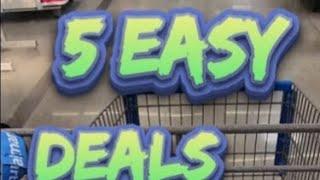 5 EASY WALMART DEALS: TWO FREEBIES 4.9.24