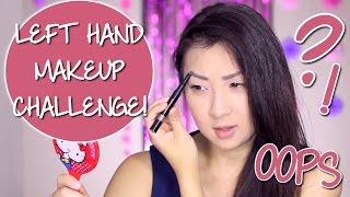 Left Hand Makeup Challenge!