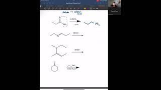 Organic Chemistry II: Exam 2 Review (Part 1)