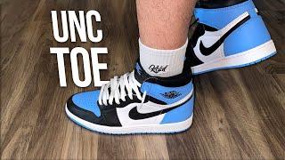 The Best Jordan 1 Of 2023! Jordan 1 UNC Toe Full Review On Foot!