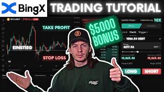 BingX Tutorial  Bitcoin Hebel Trading (Long & Short) | Komplette Anleitung