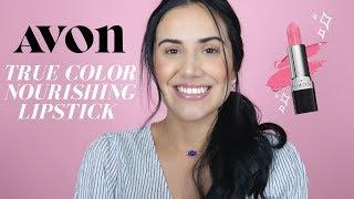 Avon True Color Nourishing Lipstick | Review + Swatches