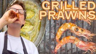 Grilled Tiger Prawns, Coriander, Burnt Chilli & Lime Butter