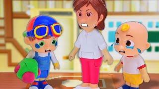 Cocomelon Family: Tomtom had a nightmare | Pretend Play with Cocomelon Toy