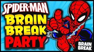 Spider Man Party | Brain Break | Freeze Dance & Chase | Just Dance