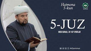 Qur'oni Karim 5 juz   Niso surasi, 24 147 oyatlar   Shayx Alijon
