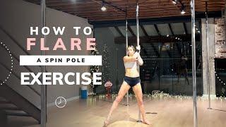 The BEST Exercise for Pole Dance - How to Flare