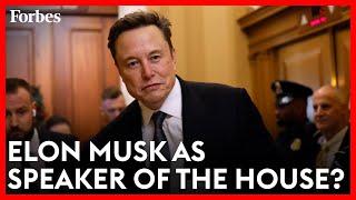 Could Elon Musk Become Speaker Of The House?