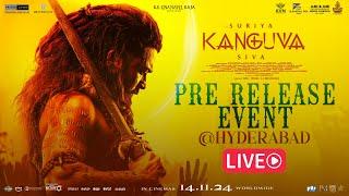 LIVE : KANGUVA Pre Release Event at Hyderabad | Suriya | Bobby Deol | Siva | DSP | Studio Green