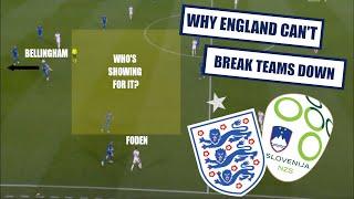 Why England Can't Create Chances: England 0-0 Slovenia | Euro 2024 Tactical Analysis