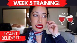 WEEK 5 | FLIGHT ATTENDANT TRAINING | COUNTDOWN TO GRADUATION!