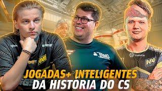 As 30 Jogadas mais Inteligentes de Todos os Tempos no CS? Jogadas 200 QI CS:GO e CS2 (Fnx, Fallen..)