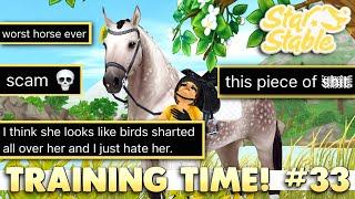 Star Stable Training Time! #33 - Reacting to YOUR Worst Horses