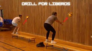 Volleyball Drill For Liberos