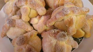 PAN DE MUERTO RECETA PASO A PASO