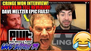 Tony Khan CRINGE Wrestling Observer Interview! *HE BLINKS WHEN LYING* Dave Meltzer EPIC FAILS!