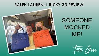 RALPH LAUREN | RICKY 33 REVIEW | SOMEONE MOCKED ME AT A CONFERENCE!