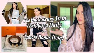 THE ONE LUXURY ITEM THAT  I USED DAILY/ Most Used+2 More Bonus item|COLLABORATION VIDEOw/ AMY SULTAN