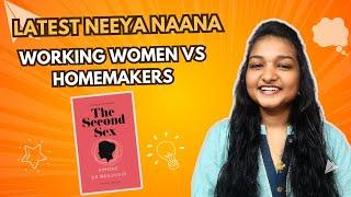 நீயா நானா: Working Women Vs Homemakers | Why Men Aren't Given Choice? | From "The Second Sex" Book