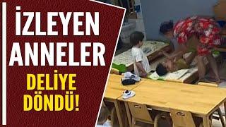 KREŞTE ÖĞRETMEN ŞİDDETİ!