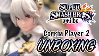Fire Emblem Female Corrin Player 2 Super Smash Brothers Amiibo Unboxing!