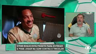 Debate Jogo Aberto: O Vitor Roque escolheu bem por vir ao Palmeiras?