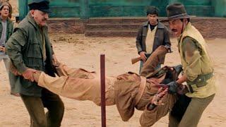 Climax Scene - फौजियों ने किया जगीरा का खातम | Movie Name - China Gate | Action Movie Scene