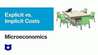 Explicit cost and Implicit cost in tamil