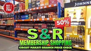 [4K] S&R MEMBERSHIP SHOPPING (CIRCUIT MAKATI) PRICE AND PROMO CHECK - CHRISTMAS TOUR 2024