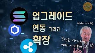 솔라나 업그레이드, 리플의 확장, 체인링크, RWA의 시작, JP 모건 비트코인 거래 시작