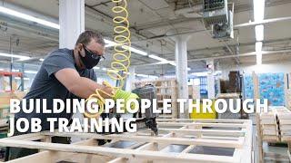 Building People through Job Training