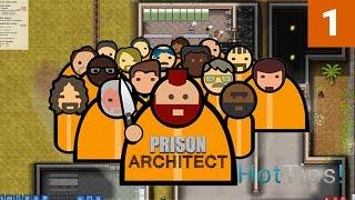 Prison Architect 2.0 - Ep 01 - Introduction to Prison Town - Let's Play