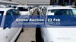 Government Motor Transport Sale 21 - Online Auction