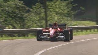 Best of Sound at Hillclimb St-Ursanne - Les Rangiers 2013: David Hauser, Dallara GP2.