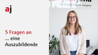 Analytik Jena - 5 Fragen an eine Auszubildende