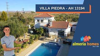 Three bedroom villa for sale in Partaloa with a pool, solarium and views / Villa Piedra - AH13194